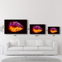 Wallity Pintura Decorativa de Vidrio Templado Multicolor 46 x 72 cm